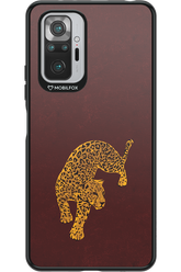 Burgundy Leopard - Xiaomi Redmi Note 10S