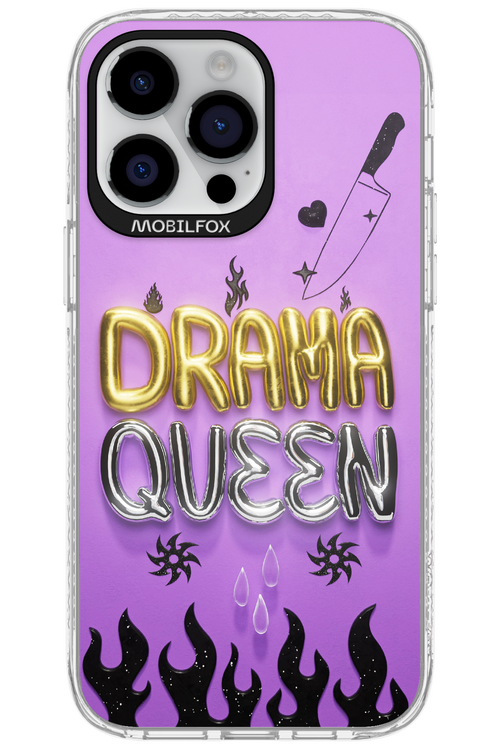 Drama Queen Purple - Apple iPhone 14 Pro Max