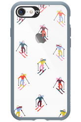 Snow Motion (Transparent) - Apple iPhone 8