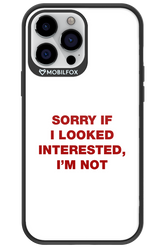 I'm not - Apple iPhone 13 Pro Max