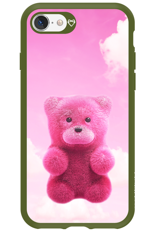 Pinky Bear Clouds - Apple iPhone SE 2020