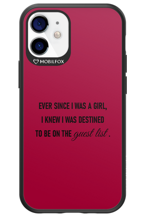 Guest List - Apple iPhone 12 Mini