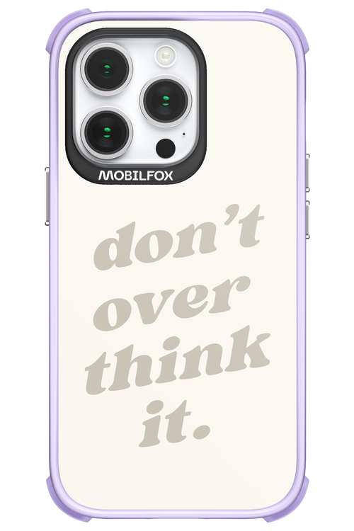 No OverThink - Apple iPhone 14 Pro