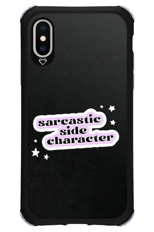 Sarcastic Black - Apple iPhone XS