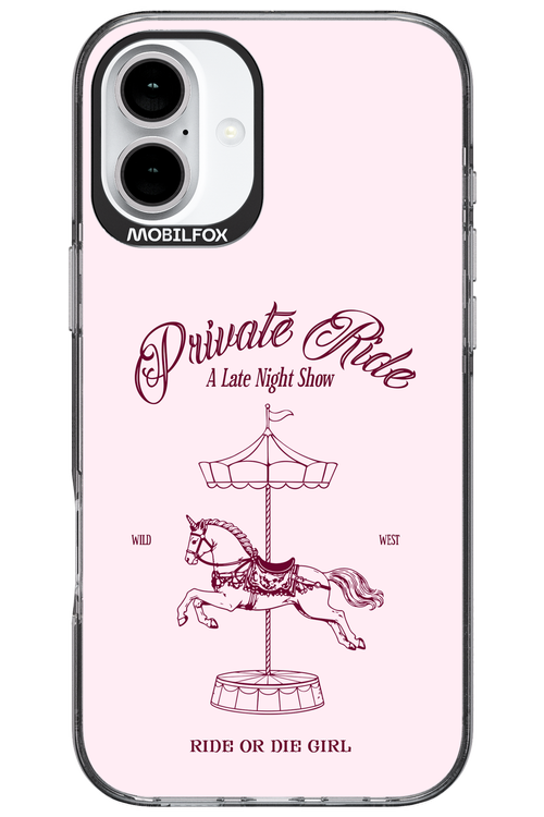 Private Ride 2.0 - Apple iPhone 16 Plus