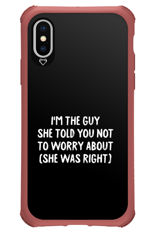 She was right 2.0 - Apple iPhone X