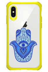 Hamsa Blue - Apple iPhone X