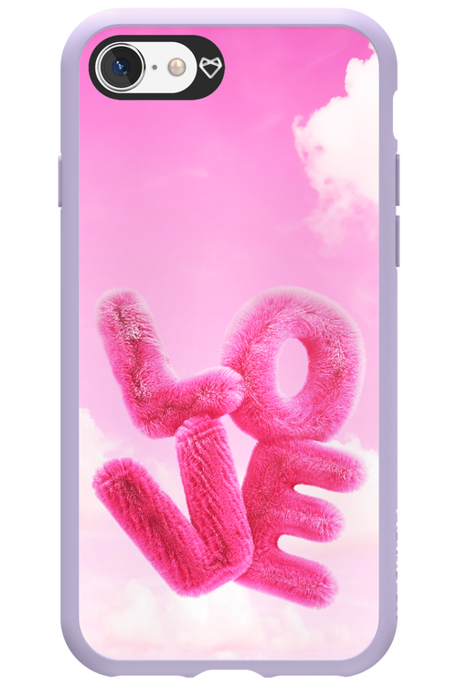 Pinky Love Clouds - Apple iPhone SE 2022