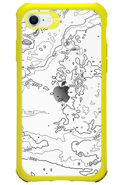 Contour Map - Apple iPhone SE 2020