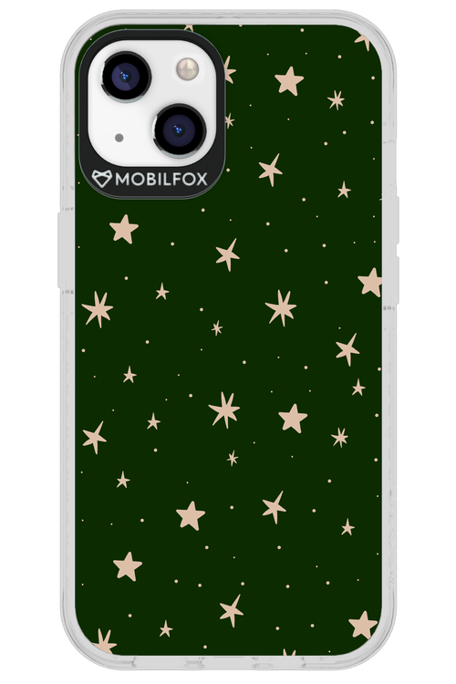 Forest Green Stars - Apple iPhone 13