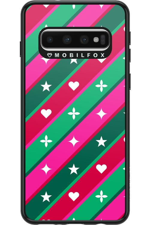 Christmas Stripes - Samsung Galaxy S10