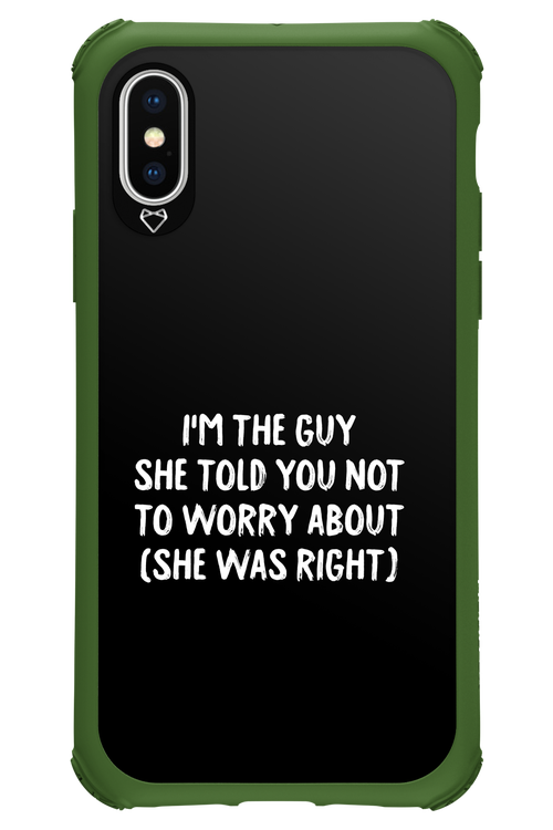 She was right 2.0 - Apple iPhone XS