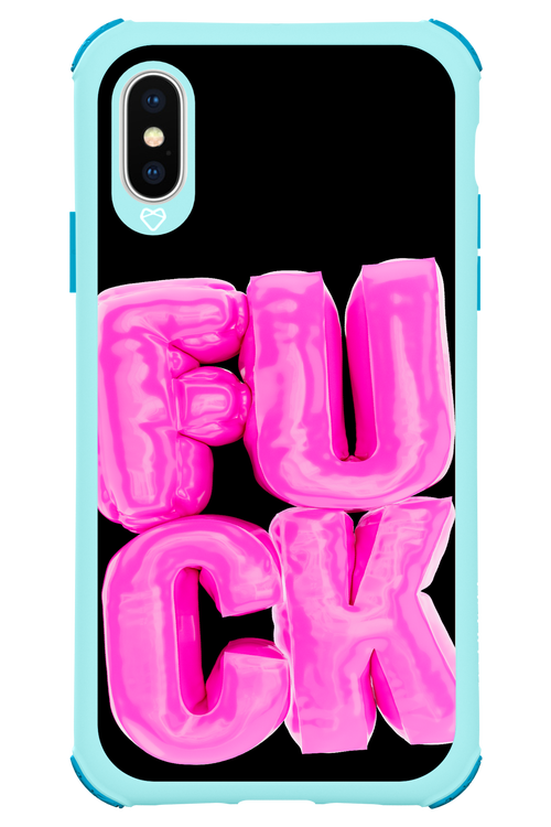 F*ck Black - Apple iPhone XS