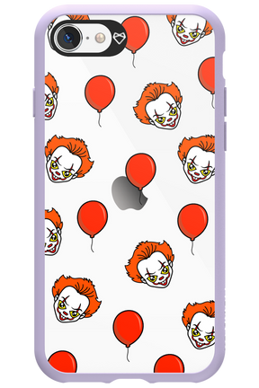 Mystery Clown (Transparent) - Apple iPhone SE 2022