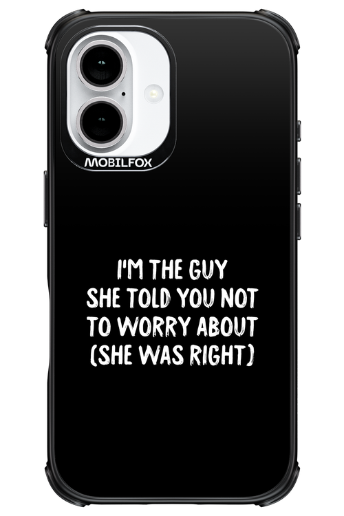 She was right 2.0 - Apple iPhone 16