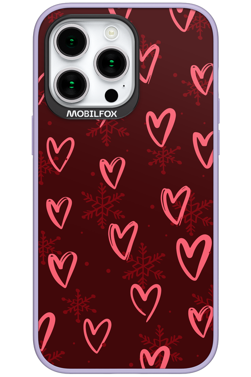 Christmas Hearts - Apple iPhone 15 Pro Max