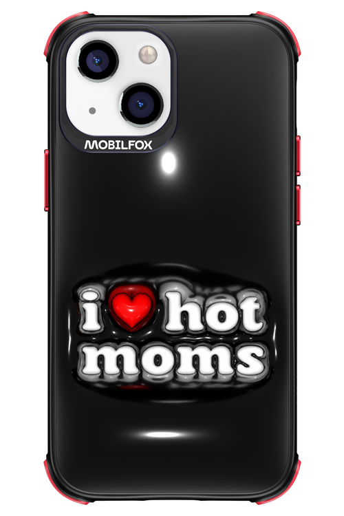 I love hot moms puffer - Apple iPhone 13 Mini