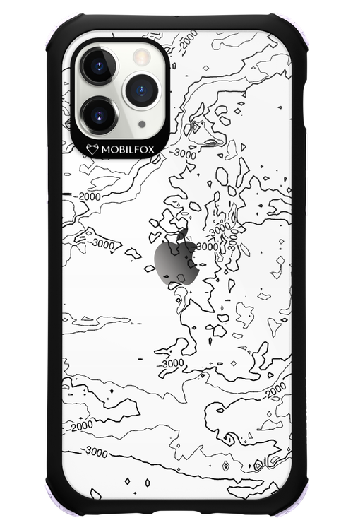 Contour Map - Apple iPhone 11 Pro