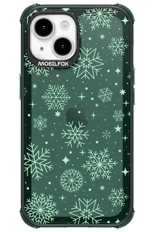 Tiffany's Snowflakes - Apple iPhone 15