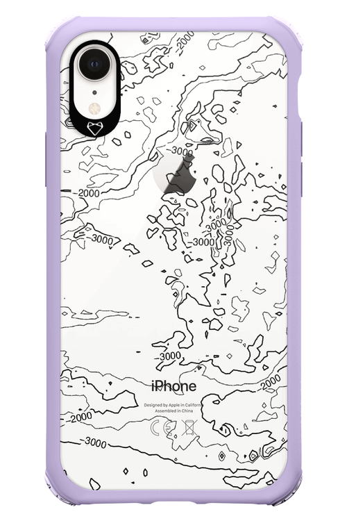 Contour Map - Apple iPhone XR