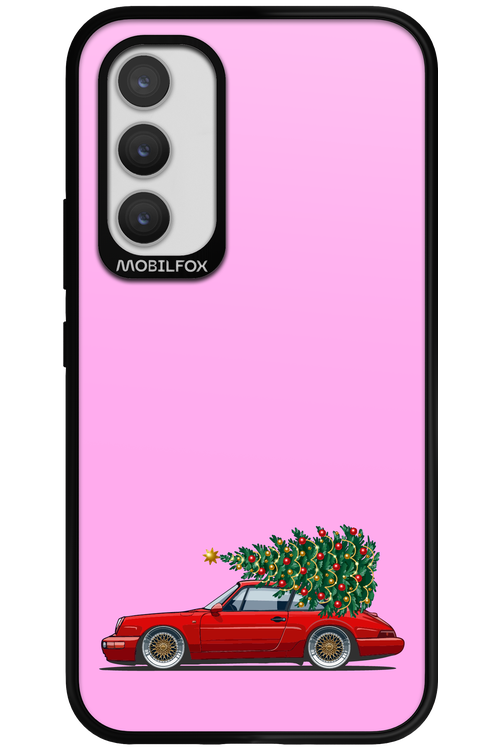 XMAS Car Pink - Samsung Galaxy A34