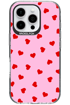 Sprinkle Heart Pink - Apple iPhone 16 Pro