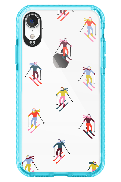 Snow Motion (Transparent) - Apple iPhone XR