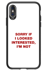 I'm not - Apple iPhone X