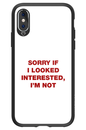 I'm not - Apple iPhone X