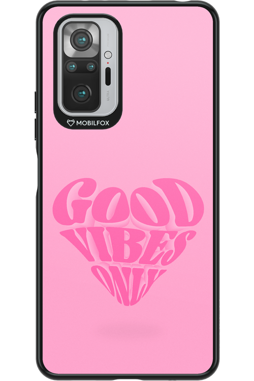 Good Vibes Heart - Xiaomi Redmi Note 10 Pro