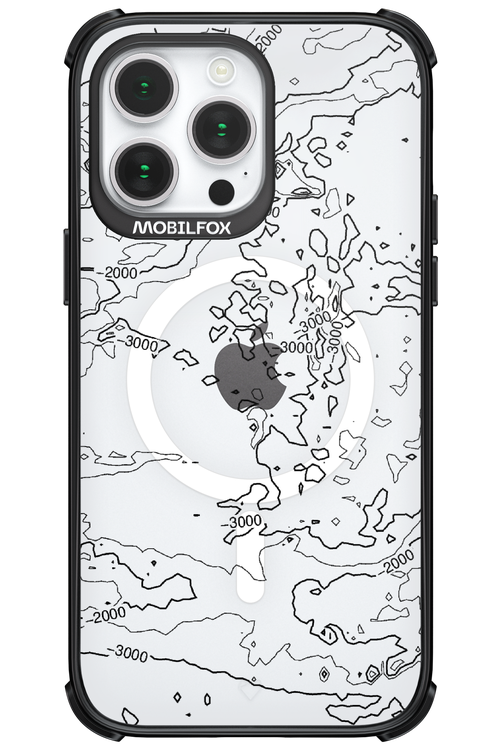 Contour Map - Apple iPhone 14 Pro Max