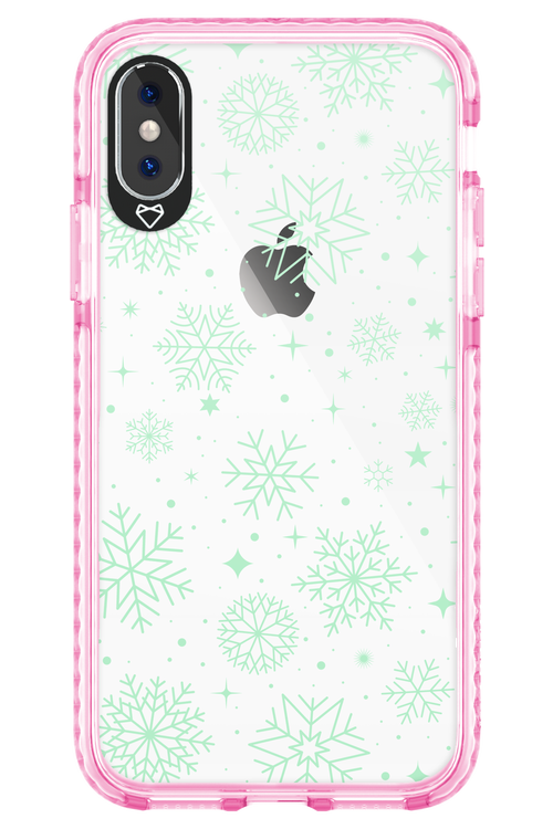 Tiffany's Snowflakes - Apple iPhone XS