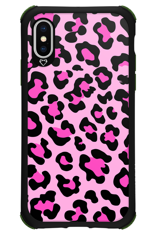 PINK LEOPARD - Apple iPhone X