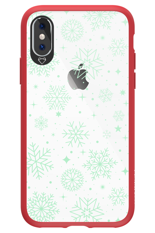 Tiffany's Snowflakes - Apple iPhone X