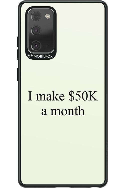 $50K - Samsung Galaxy Note 20
