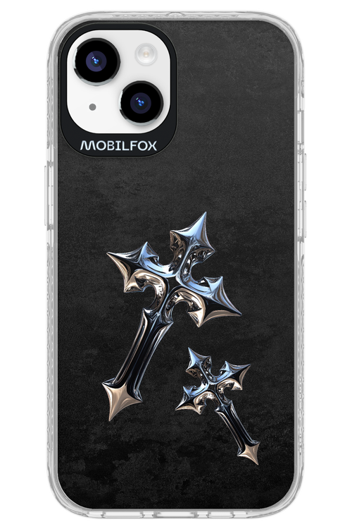 Chrome Crosses - Apple iPhone 14
