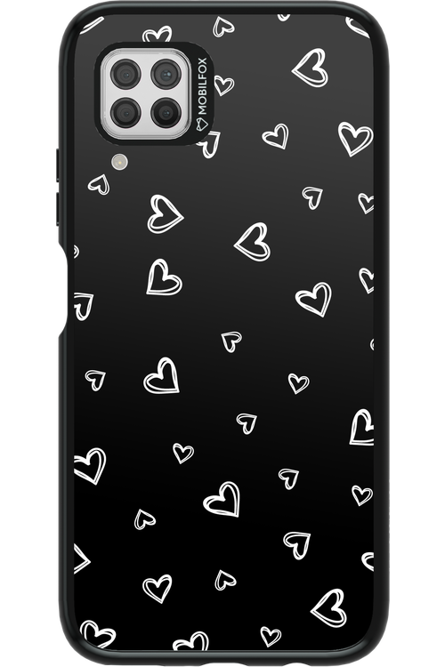 Monochrome Hearts 2.0 - Huawei P40 Lite