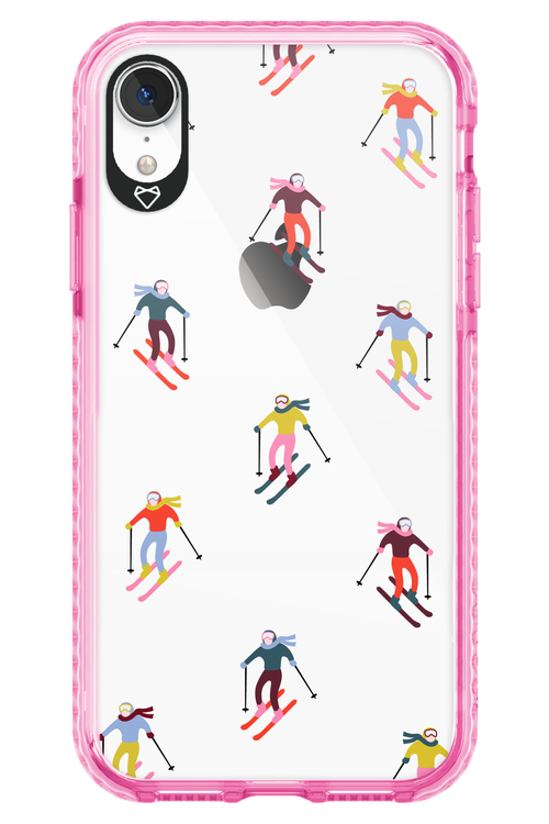 Snow Motion (Transparent) - Apple iPhone XR