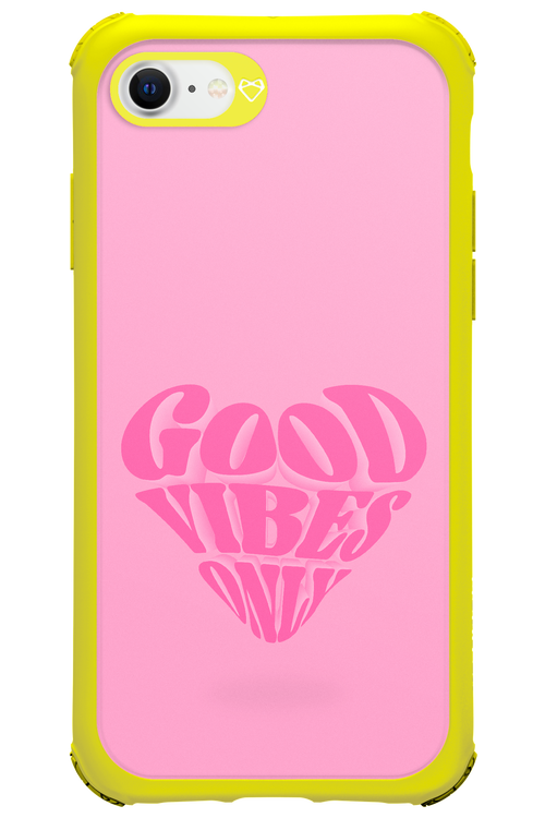 Good Vibes Heart - Apple iPhone SE 2022