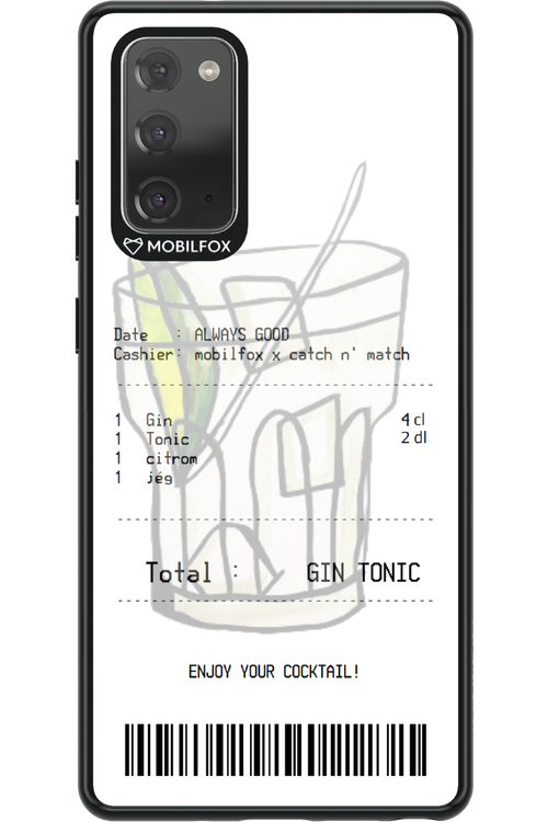 gin tonic - Samsung Galaxy Note 20