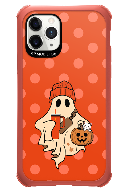 Ghost Girl (Orange) - Apple iPhone 11 Pro