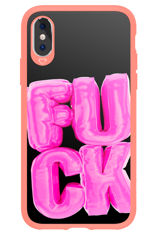 F*ck Black - Apple iPhone XS