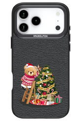 Christmas Bear (Leather) - Apple iPhone 17 Pro Max