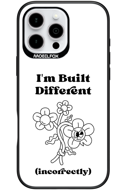 Incorrect Transparent 2.0 - Apple iPhone 16 Pro Max