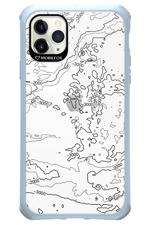 Contour Map - Apple iPhone 11 Pro Max