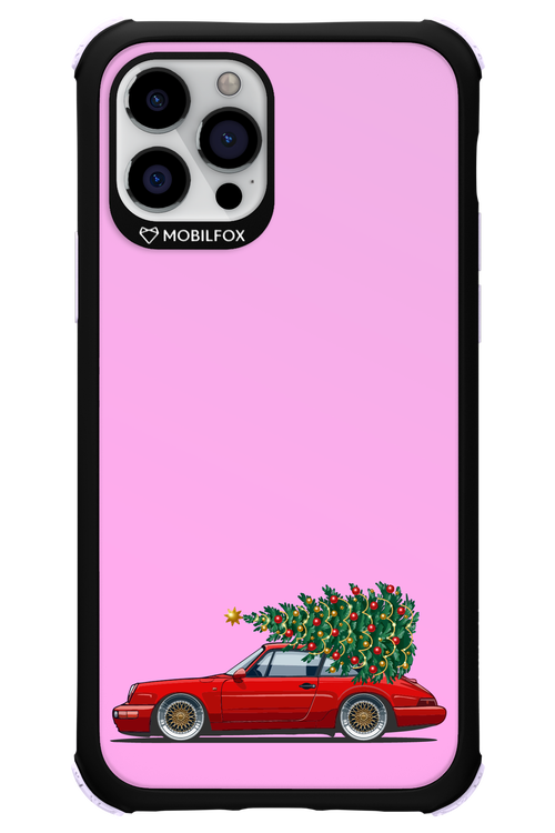 XMAS Car Pink - Apple iPhone 12 Pro