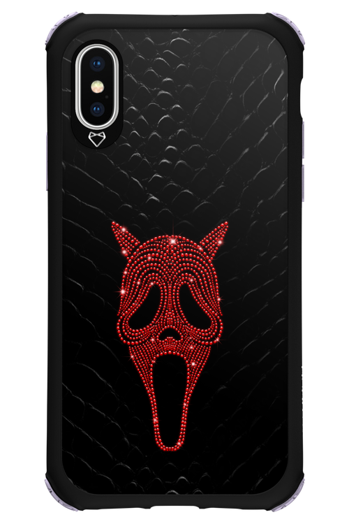 Devil Glitter Ghost - Apple iPhone X