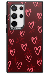 Christmas Hearts - Samsung Galaxy S24 Ultra