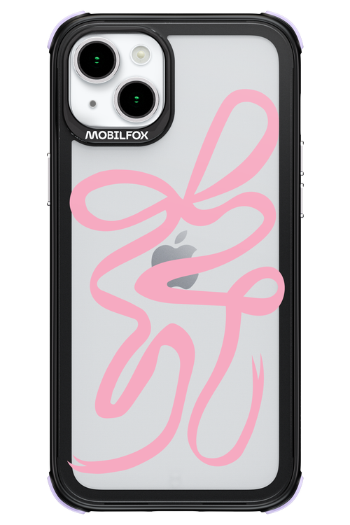 Pink Bow - Apple iPhone 15 Plus