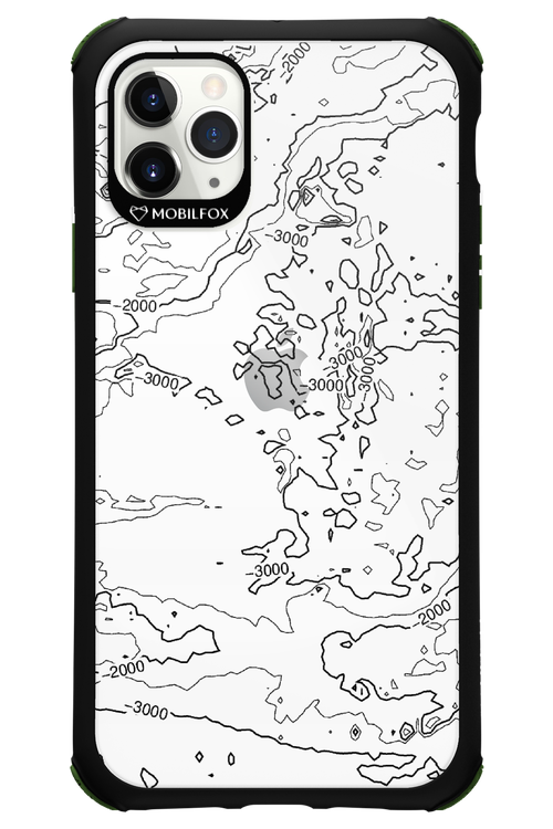 Contour Map - Apple iPhone 11 Pro Max